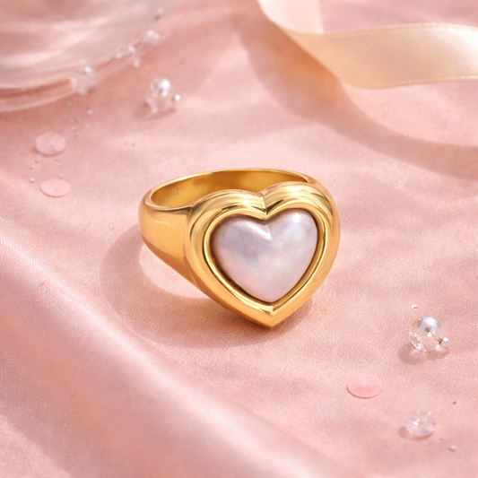 Sweetgrass Heart Ring