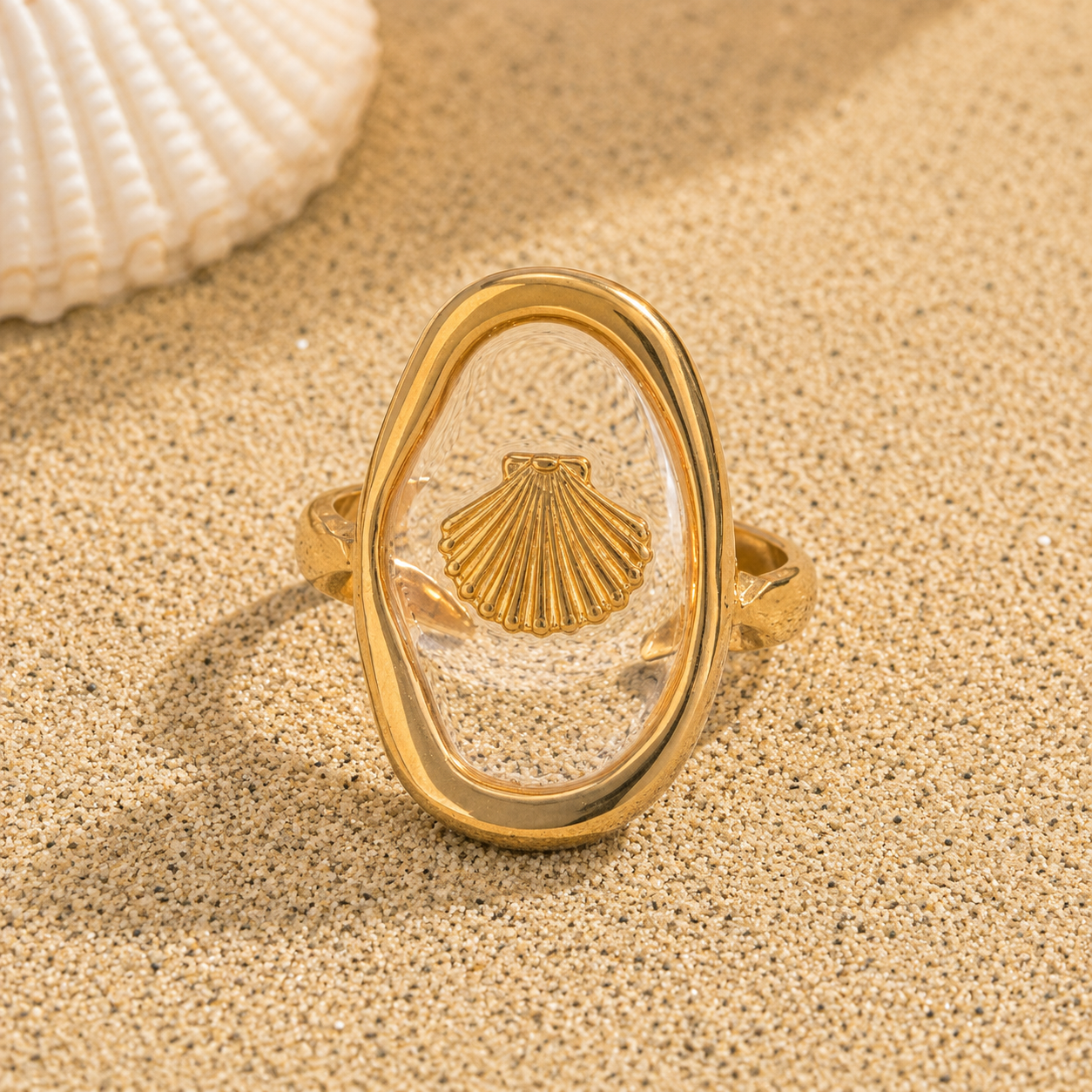 The Shell Pressed Rings