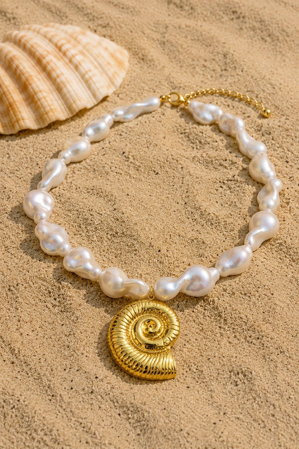 The Dunes Pearl Statement Necklace