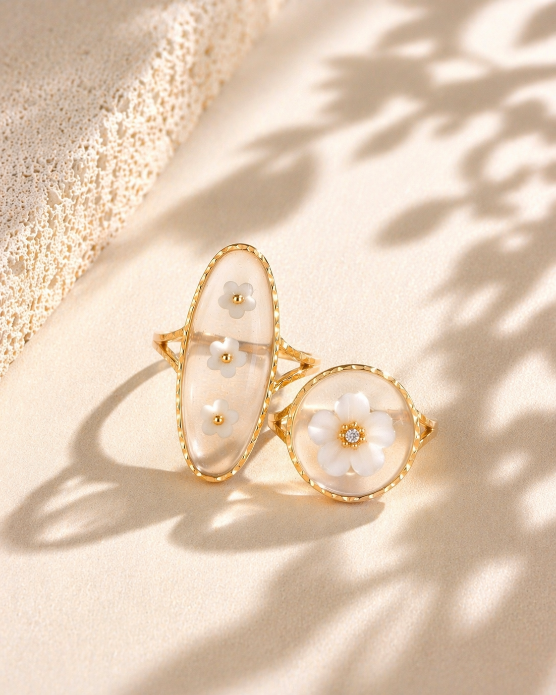 Pressed Petal Ring