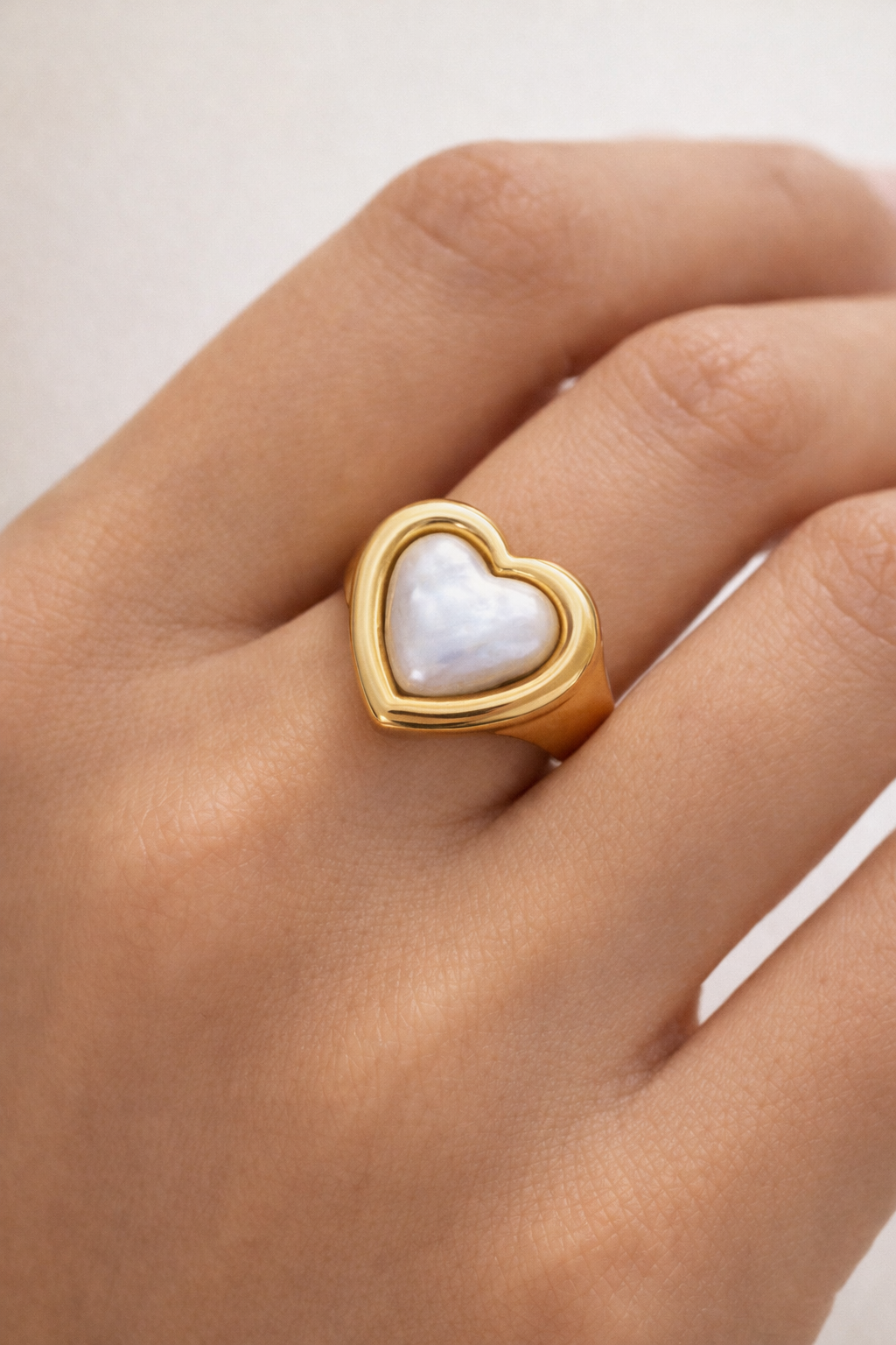 Sweetgrass Heart Ring