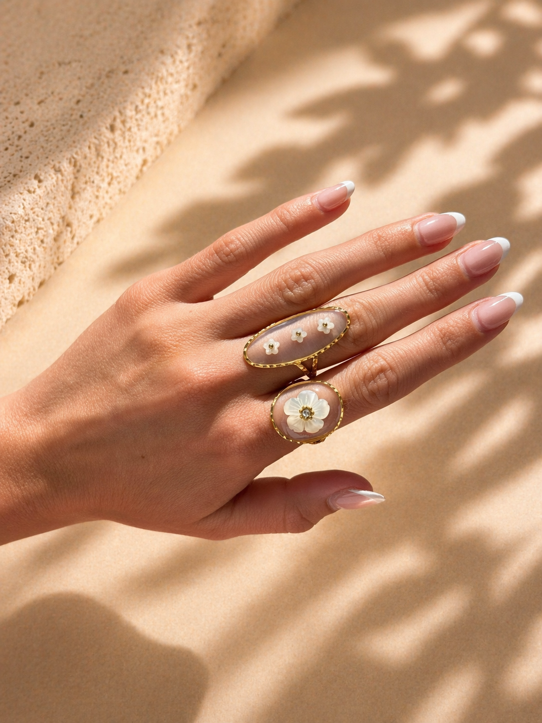 Pressed Petal Ring