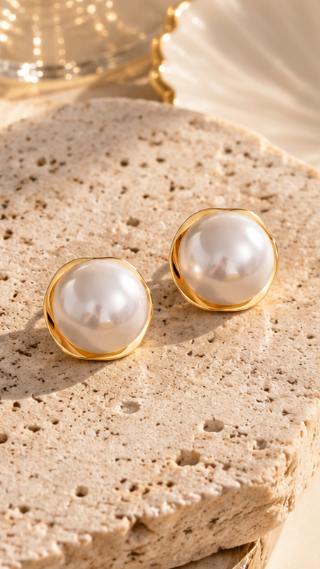 Clock Out Earrings