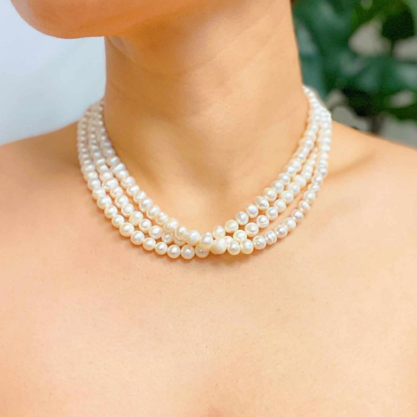 The Charleston Place Freshwater Pearl Necklace