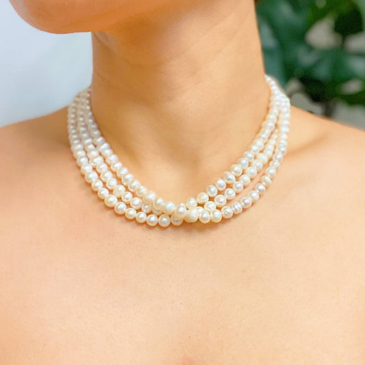 The Charleston Place Freshwater Pearl Necklace