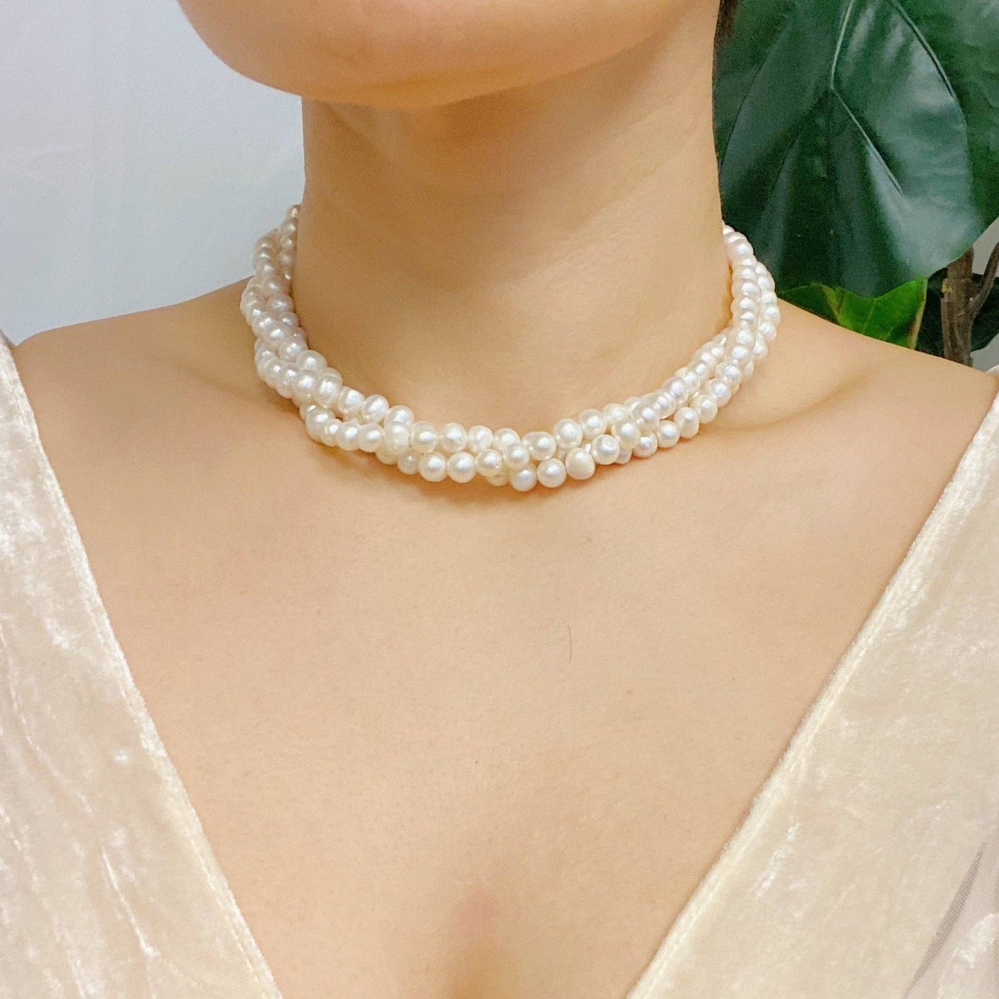 The Charleston Place Freshwater Pearl Necklace